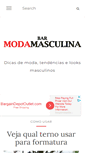 Mobile Screenshot of barmodamasculina.com